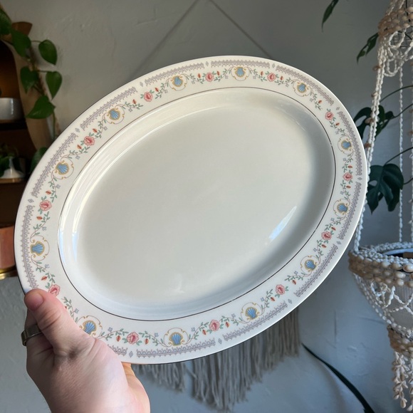 Sango Royal Majestic Tivoli 8305 Large Platter - 14x10” - Discontinued Pattern - Picture 12 of 16